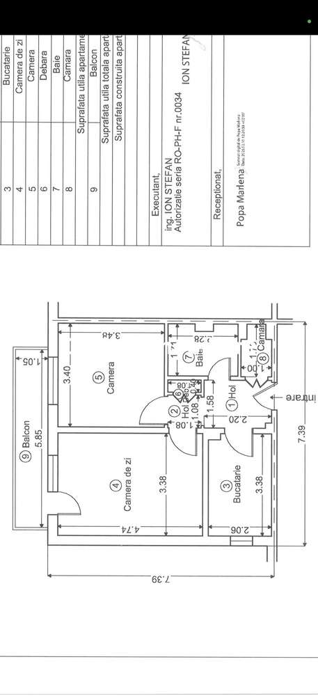Apartament Ploiești: 45mp, 2 camere - Imagine principală: 2/6