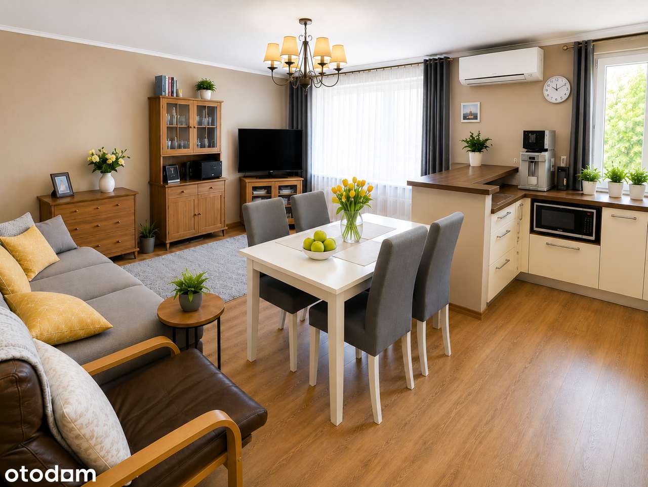 Do wynajęcia przestronne mieszkanie 65 m² przy UM
