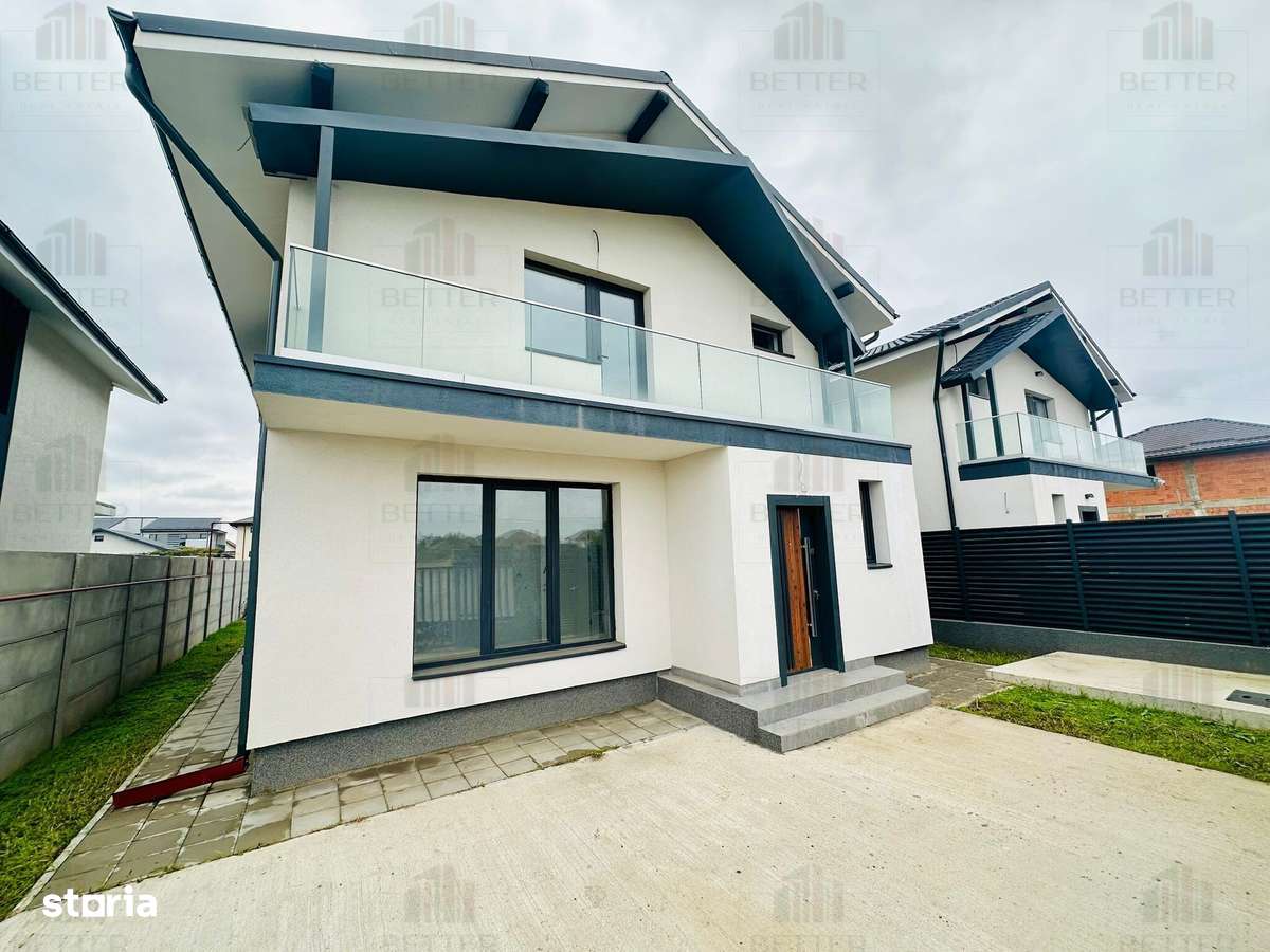 Casă Nouă de vânzare - cu etaj / Com. Berceni – 5 camere/ 350 mp - Imagine principală: 2/16