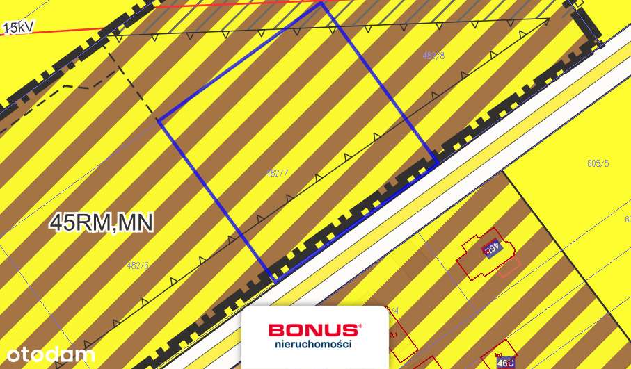 Działka Budowlana Wojszyn Widok na Kazimierz Dolny - Pełny obrazek: 4/4