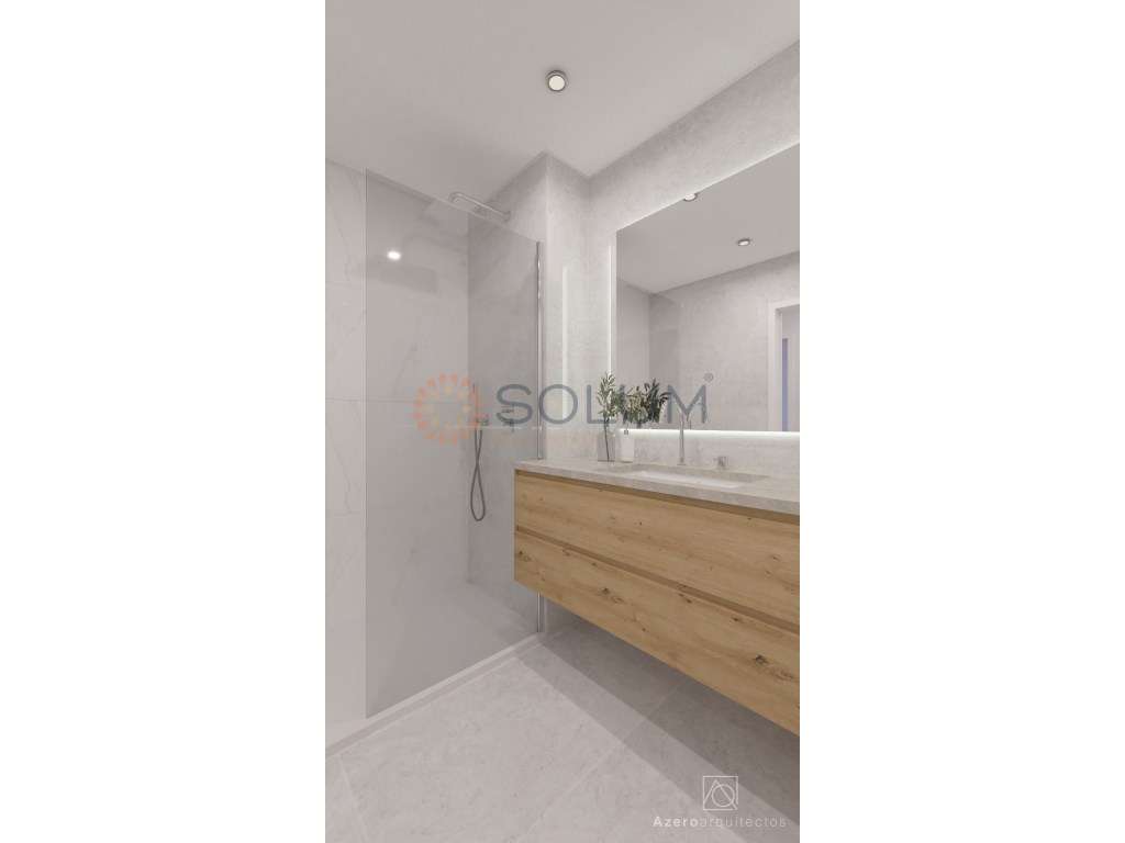 Apartamento T1 com parqueamento e arrecadação - Montijo-5