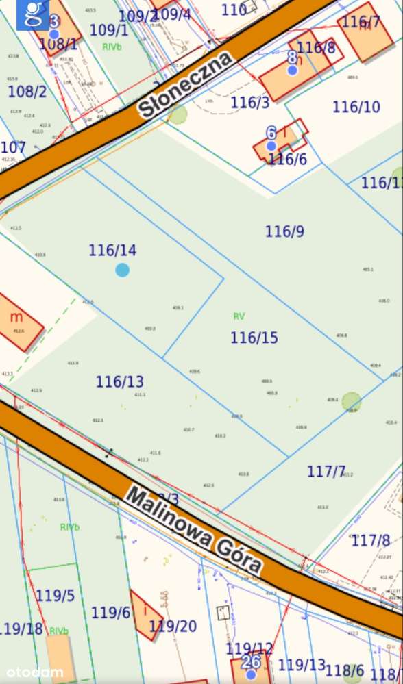 Działka budowlana na sprzedaż Olkusz/Sieniczno, 1600m2 - Pełny obrazek: 5/5