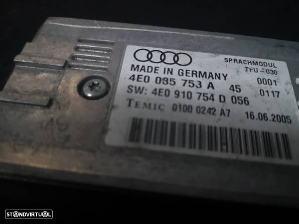 Centralina MMI Multimedia Radio Audi a8 d3 4e0 2003-2009 - 2