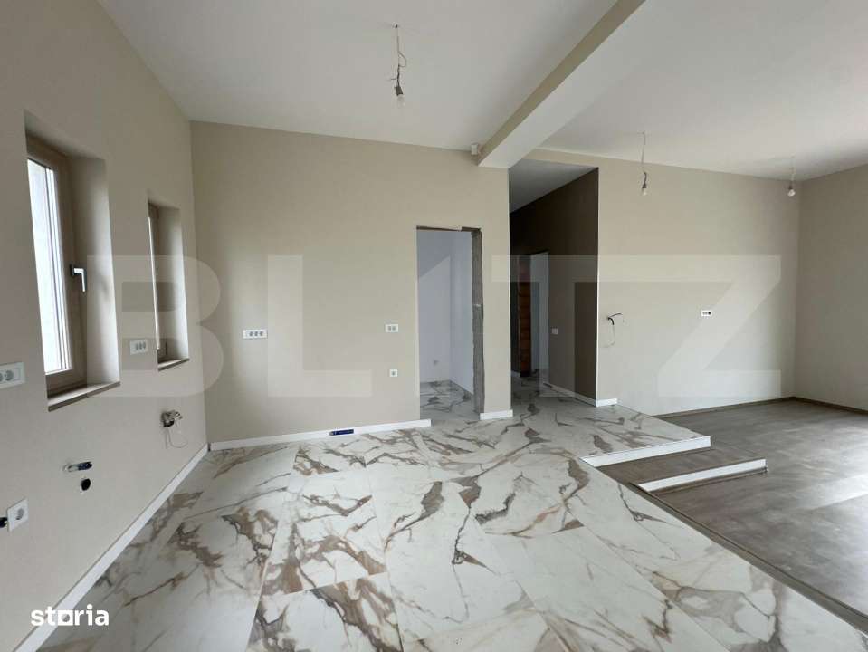 Casa individuala noua cu priveliste panoramica, 5 camere, teren 500mp - Imagine principală: 2/8