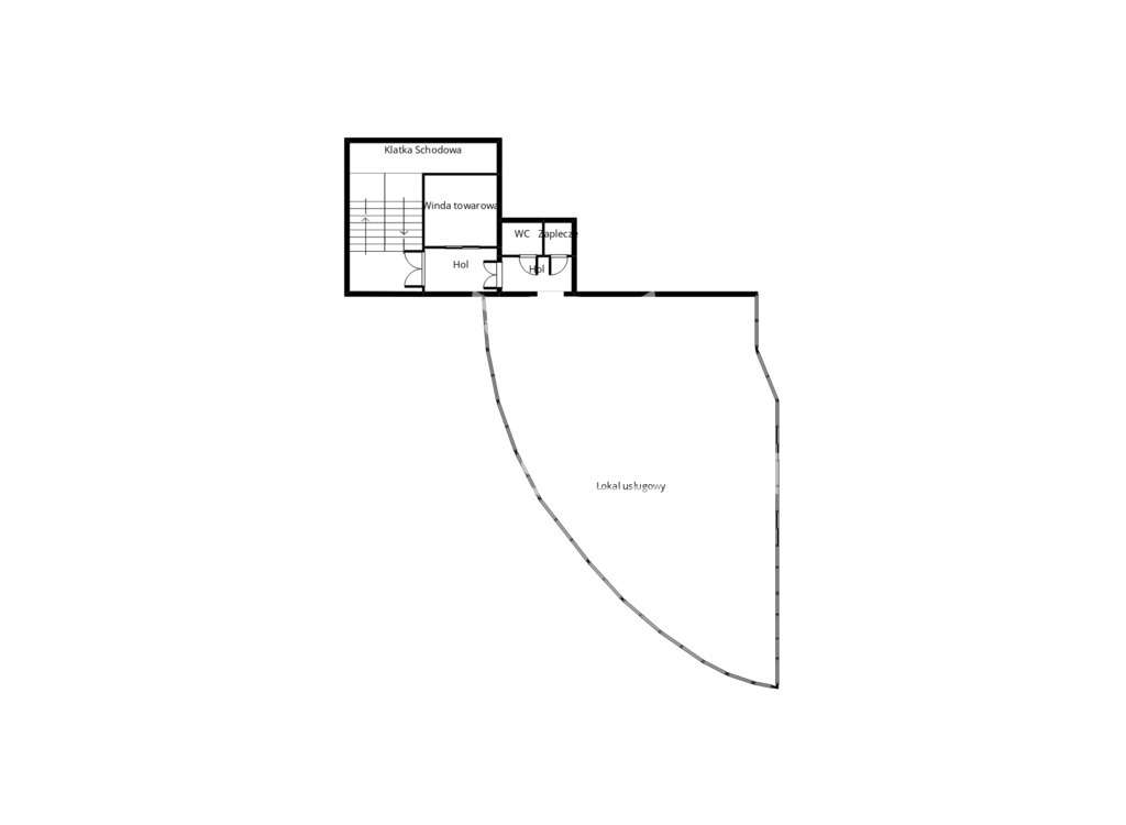 Witryna, winda, centrum – lokal 148 m² na sprzedaż - Pełny obrazek: 2/7