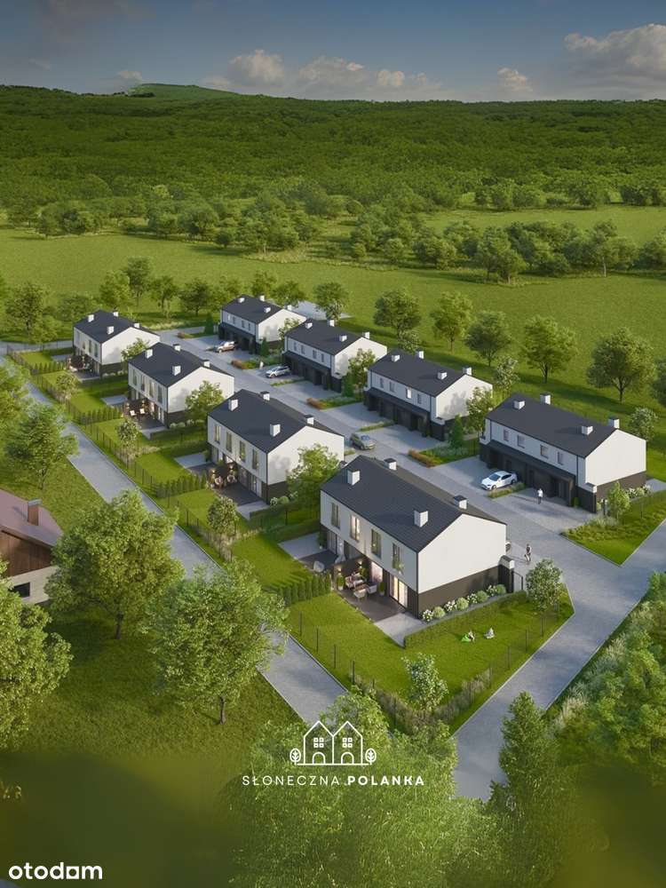 Dom z ogródkiem – przedmieścia Myślenic, szybki dojazd do Krakowa-0