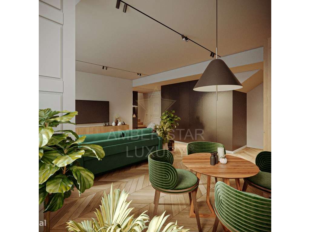 Apartamento T2 Duplex de 91m2 na Rua do Comércio do Porto - Grande imagem: 4/9