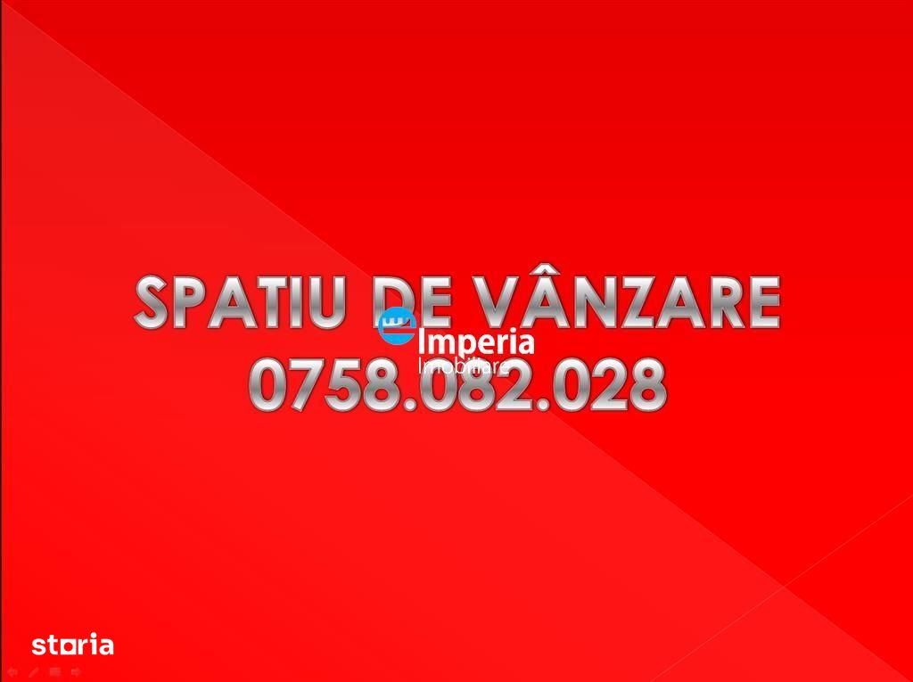 Investitie! Spatiu Comercial - Calea Galata 280Mp