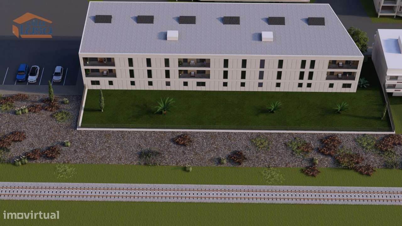 T2 Novo c/ dois lugares garagem e varanda 21,24m2 em Portimão. - Grande imagem: 3/30