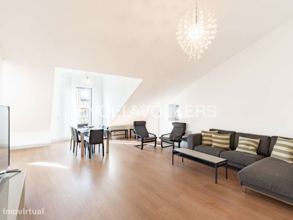 Amplo T2 com vista sobre o rio em Santos Design District-26