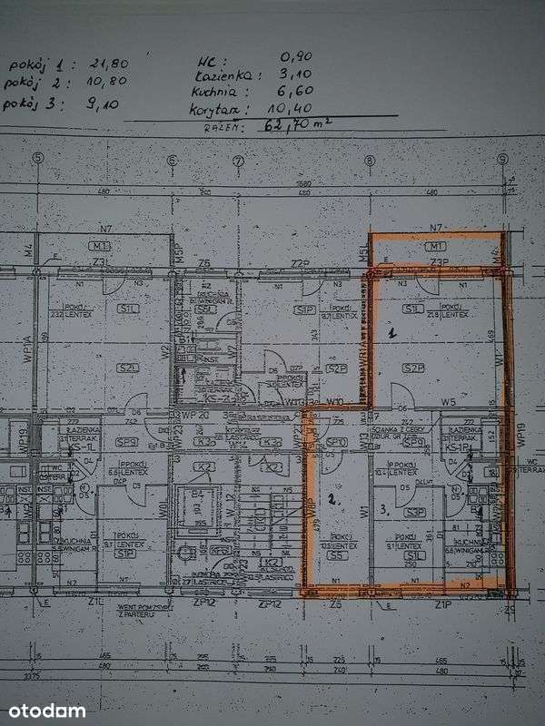 3 pok. Jana III Sobieskiego 16 IVptr/winda pow. 62,7 m2  563 tys. PLN-16