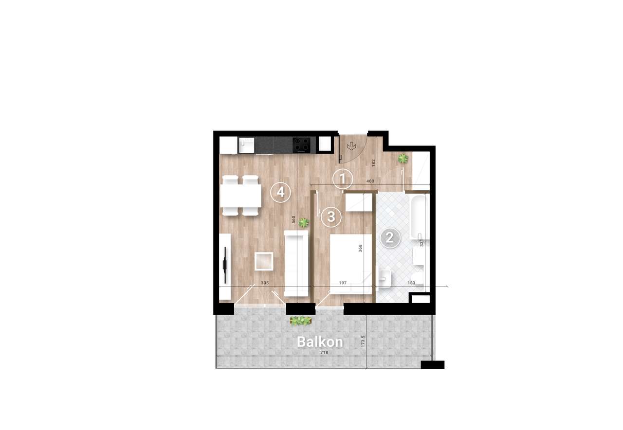 Idealne mieszkanie na start! Limitowane rabaty dla pierwszych klientów - Pełny obrazek: 2/10