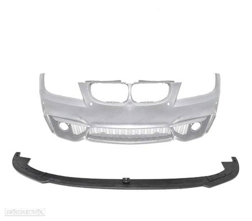 LIP FRONTAL SPOILER LOOK M4 PARA-CHOQUES FRONTAL PARA BMW SERIE 5 E60 E61 - 2