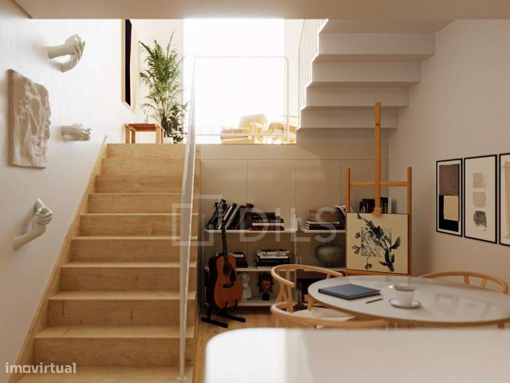 Apartamento T1 Duplex inserido em novo empreendimento, em Vila Nova... - Grande imagem: 5/24