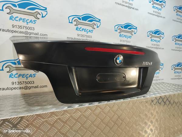 PORTA TAMPA MALA BMW SERIE 1 E82 COUPE 41627252209 7252209 FECHO PUXADOR LUZ 3°STOP - 2