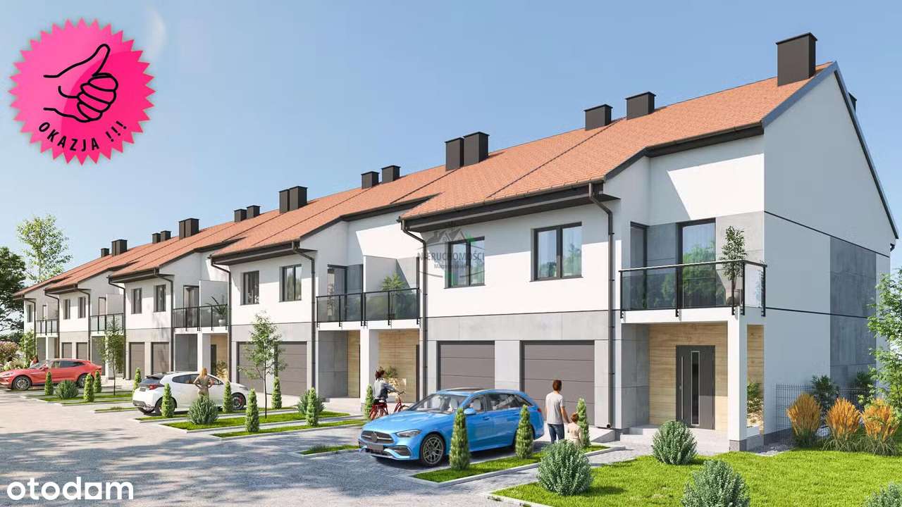 Gotowy dom w Dobrzykowicach, 137m2, 4 sypialnie, ogród-0