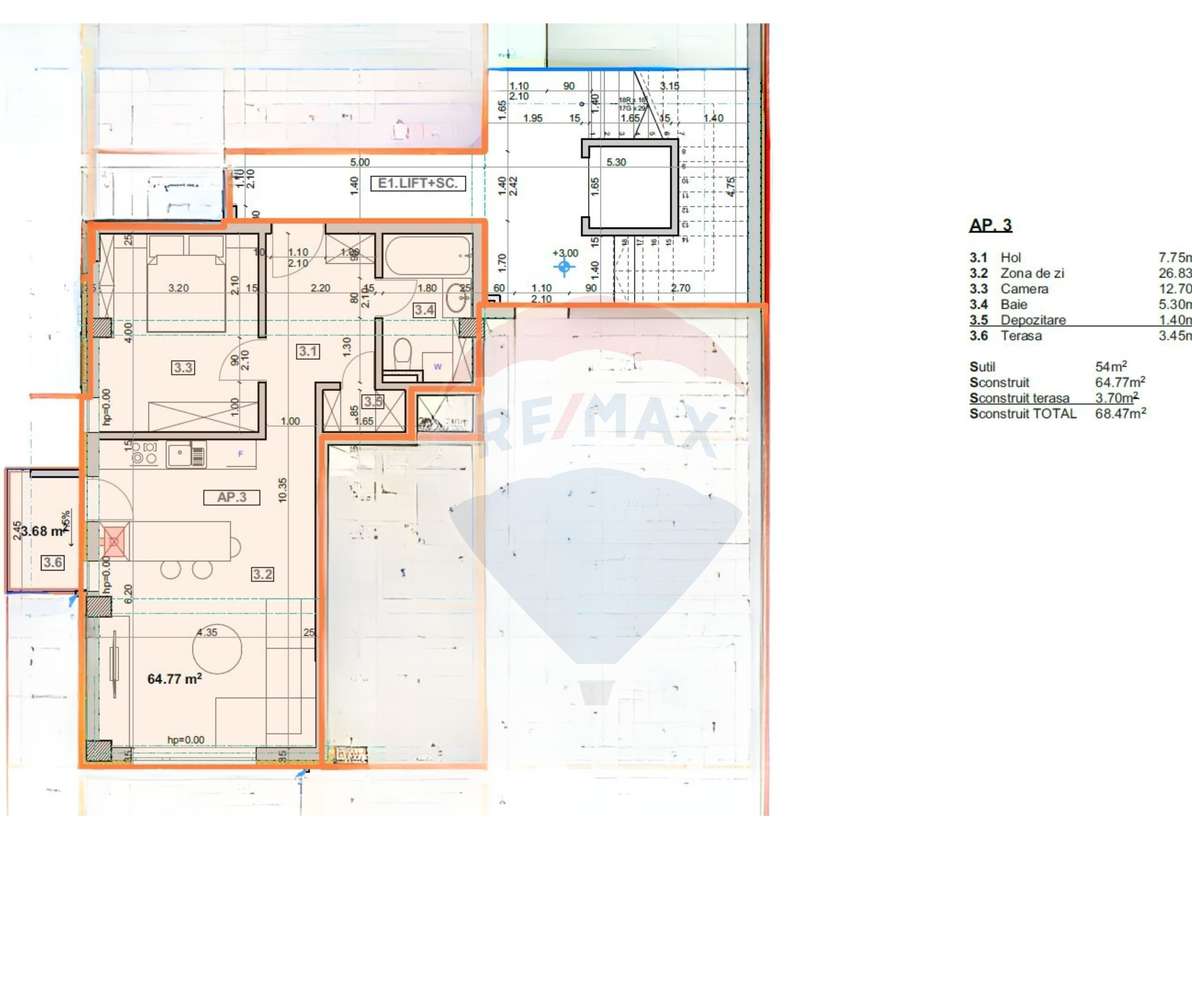 Apartament Ultracentral de Vânzare - Imagine principală: 3/9