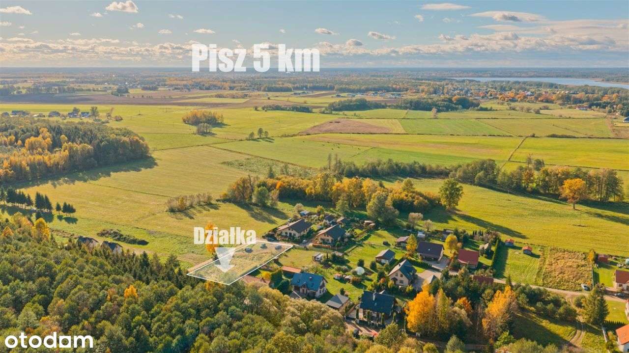 Działka budowlana w Łupkach przy ul. Wrzosowej-4