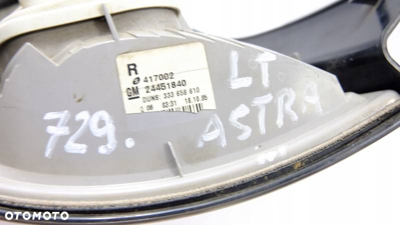 OPEL ASTRA III KOMBI LAMPA PRAWY TYŁ 24451840 - 5