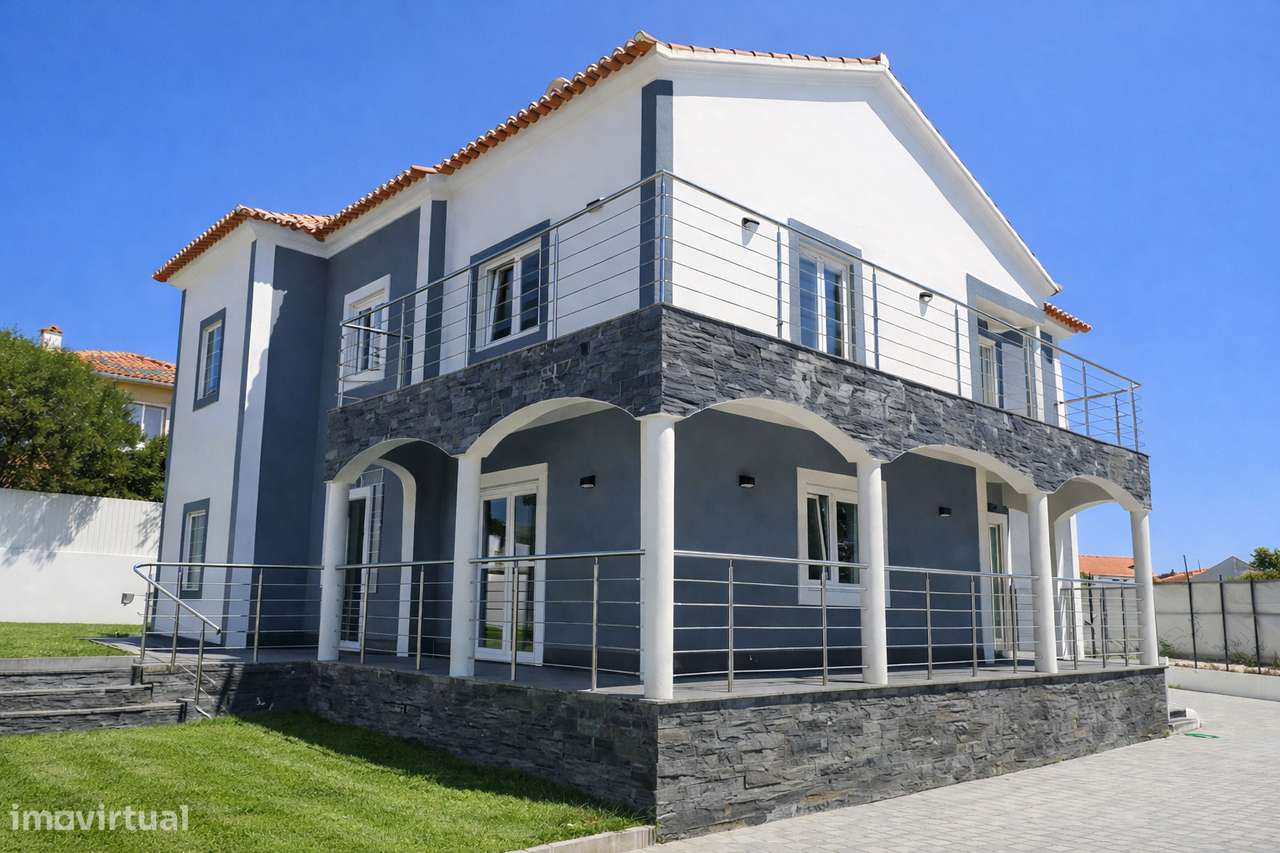 Moradia Independente T5 como NOVA em terreno de 850 m² - Grande imagem: 4/29