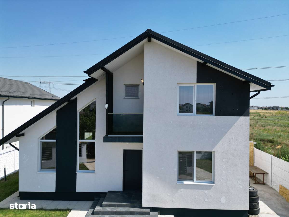 Casă P+1 cu Piscină / 5 Camere, 450 mp – De Vânzare în Comuna Berceni - Imagine principală: 3/20