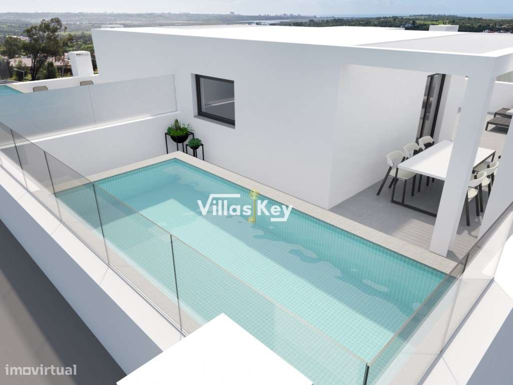Moderno Apartamento de Tipologia T3 com piscina privada em Mexilhoe...-4
