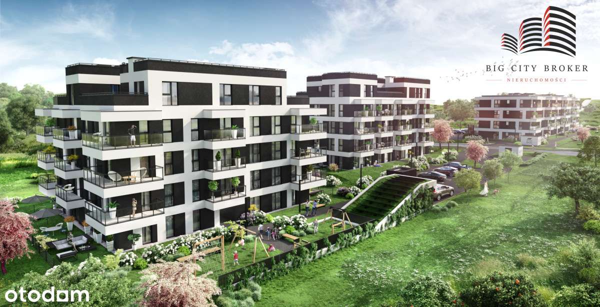 ul. Jemiołuszki - 63 mkw, 3 pok., 45 mkw ogródek! - Pełny obrazek: 5/8