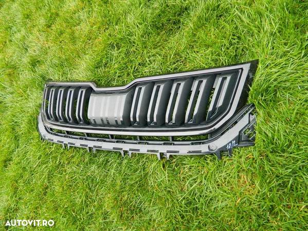 Grila radiator Skoda Kodiaq 2016-2020 cod 565853653A - 2