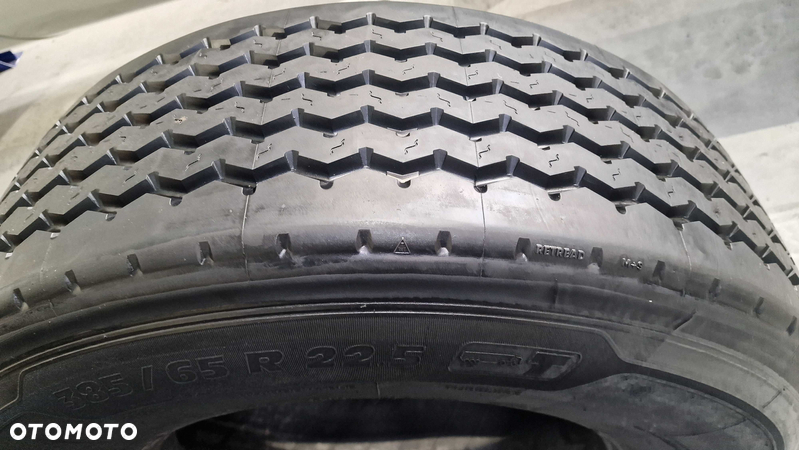 385/65 r22,5" ZA65 Z12 naczepowa międzynarodowa regionalna opona TIR - 4