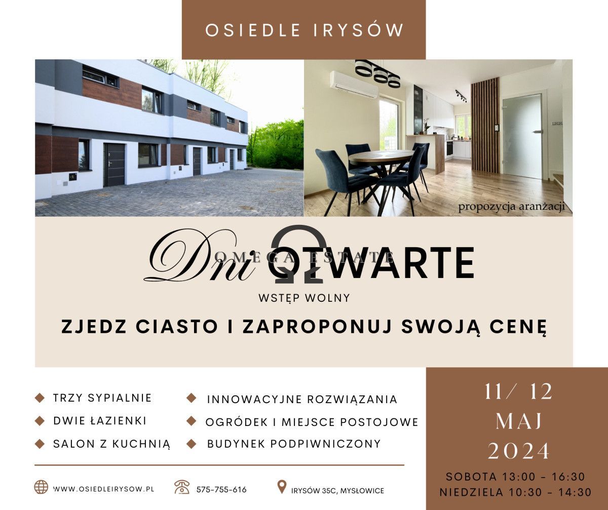 Dwupoziomowe, bezczynszowe mieszkanie z ogródkiem!