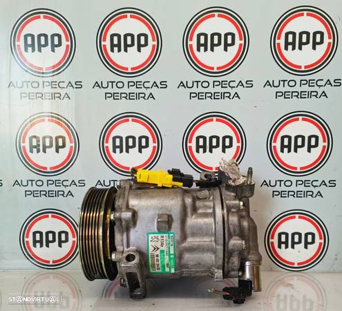 Compressor ar condicionado PSA de 2005 a 2009, 307,C4,308, 3008, 5008, 407, Picasso 1.6 HDI ,2.0 HDI múltiplas referências. - 3