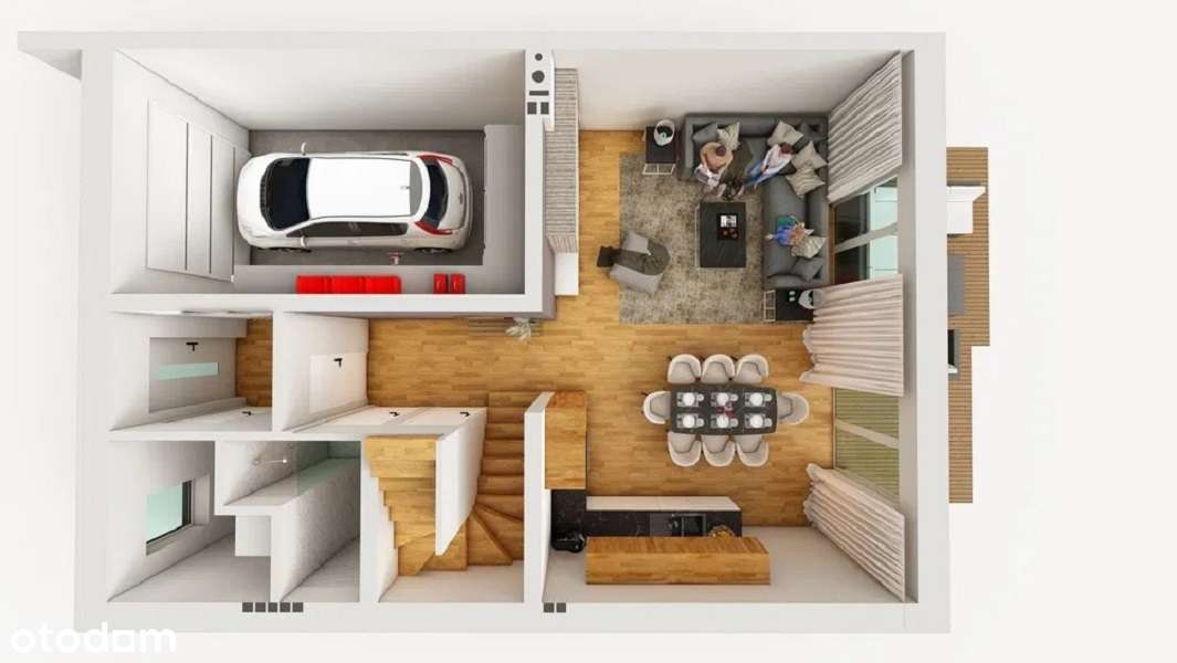 Dom w zabudowie bliźniaczej "Osiedle Malinowe II" - Pełny obrazek: 5/8