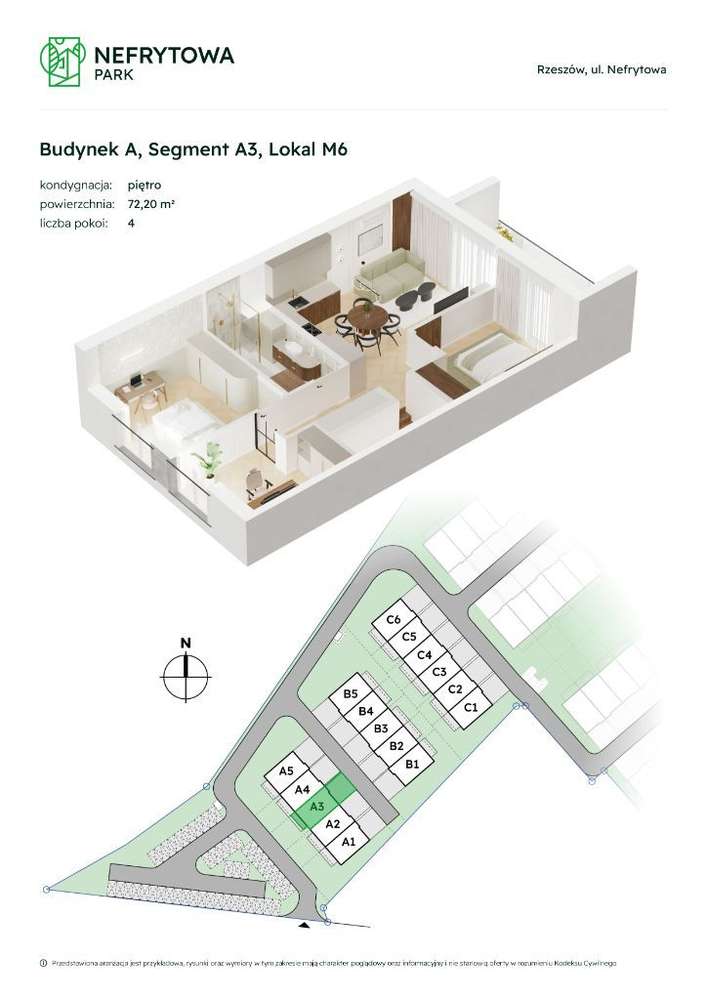 Idealne dla rodziny! M4+Balkon+2 m.p.+ Rolety+ Ogrzewanie podłogowe - Pełny obrazek: 5/18