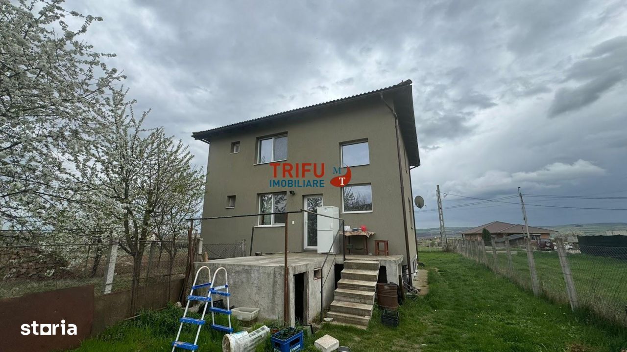 Casa cu 4 camere S+P+E de vanzare, 1755 mp teren