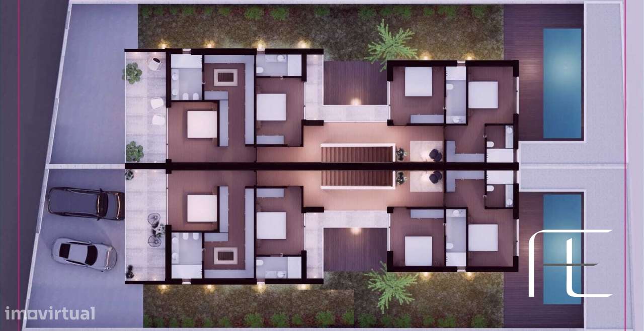 Moradia Geminada T5 Venda em Canidelo,Vila Nova de Gaia - Grande imagem: 5/6