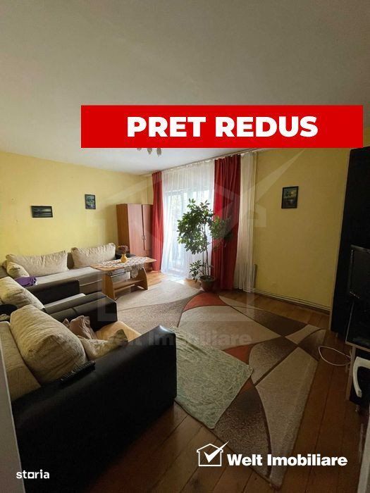 Apartament 4 camere, etaj 3/4, decomandat, Manastur, zona Ion Mester!