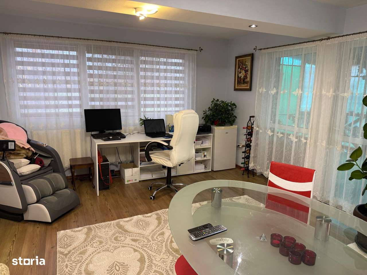 Vila P+1 ,3 dormitoare-living,Complet utilata,Teren 517mp,Sistem fotov - Imagine principală: 4/20