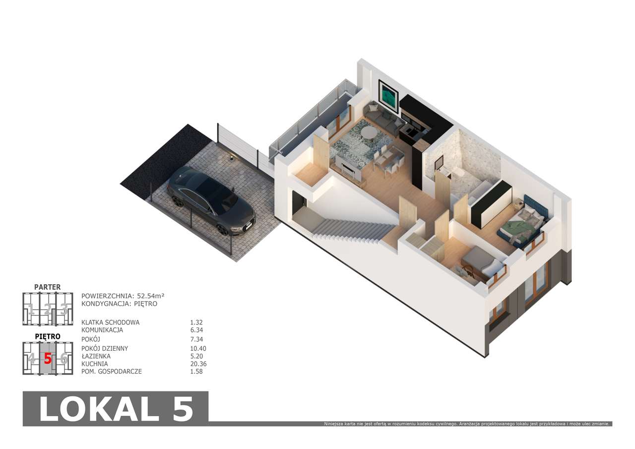 Bezczynszowe/ogródki/strych/fotowoltaika/podłogówka/podjazdy - Pełny obrazek: 5/8