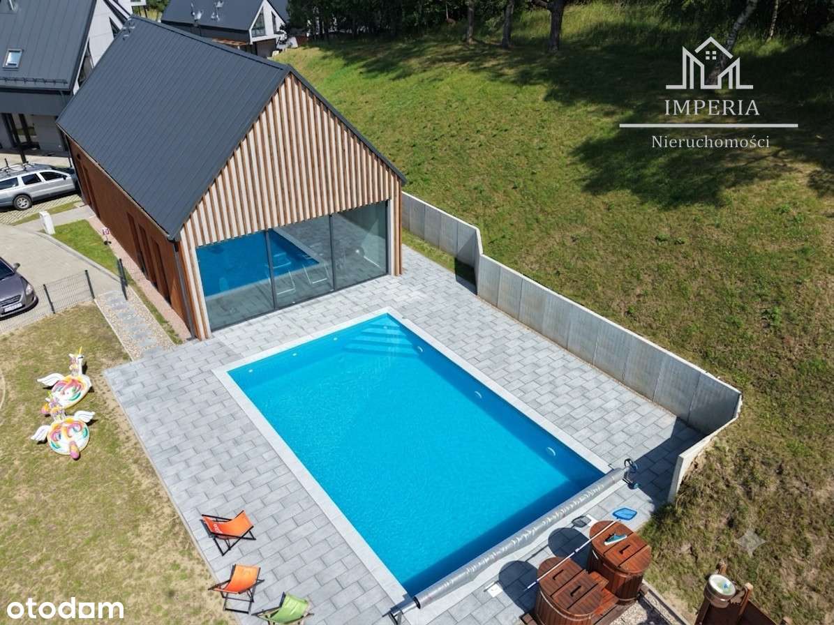 Kaszuby | Dom z basenem, sauną, siłownią, jacuzzi