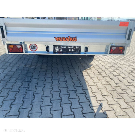 Autocar Platforma remorca auto cu obloane transport stupi apicola 1600-2700kg C.I.V inclus - 5