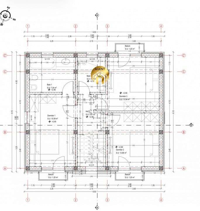 Vila Individuala P+1+M - 300mp teren - Otopeni Odaile - Imagine principală: 5/19