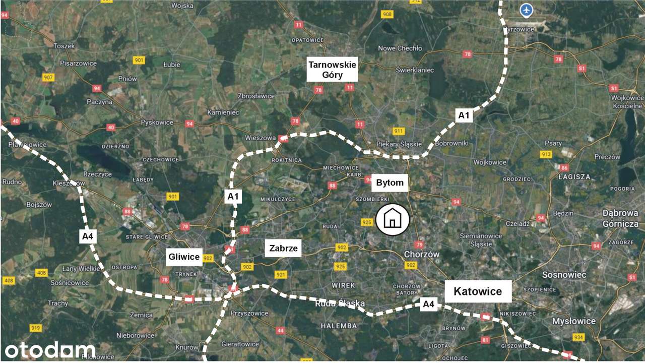 Działka inwestycyjna nr 130/14, Bytom Łagiewniki-9