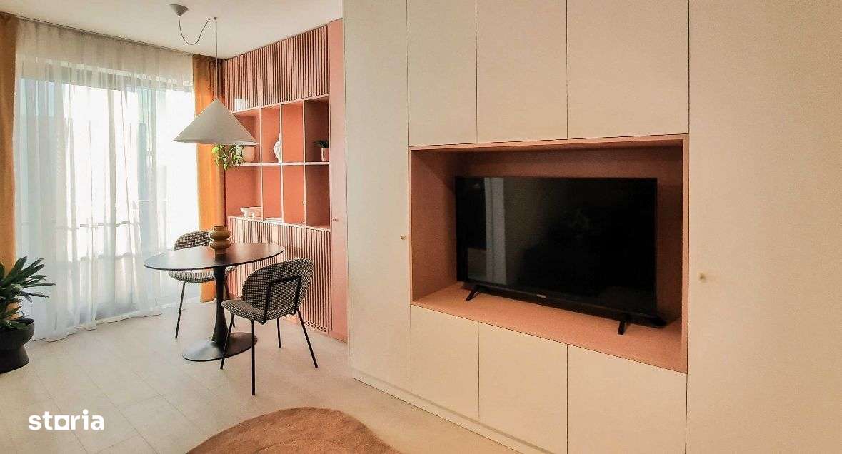 GARSONIERA HILS BRAUNER, PRIMA INCHIRIERE, PARCARE, METROU 7 MINUTE - Imagine principală: 3/8