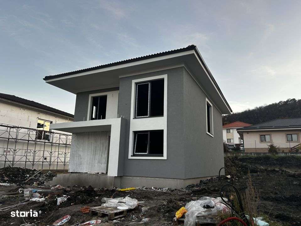 Teren autorizat in Chinteni pentru casa individuala cu fundatie ridica - Imagine principală: 5/8