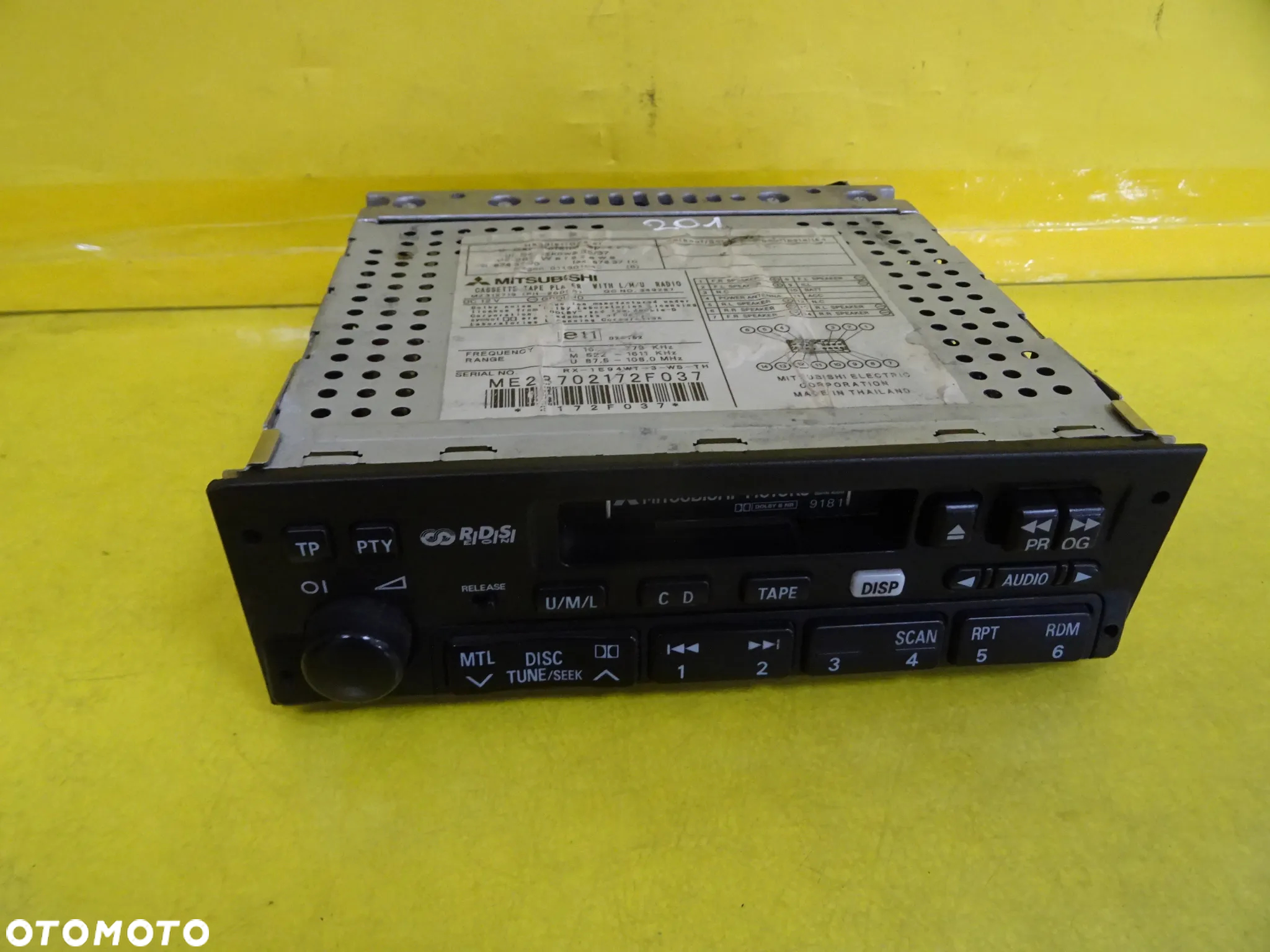 RADIO FABRYCZNE MITSUBISHI SPACE STAR RX1E94WT3WSTH NR201 - 2