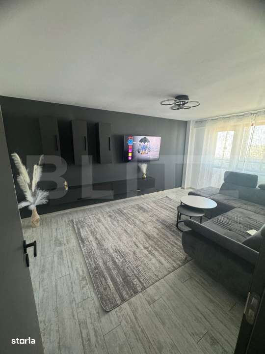 Apartament 3 camere, etaj 10, complet mobilat si utilat, zona Mobila - Imagine principală: 1/9