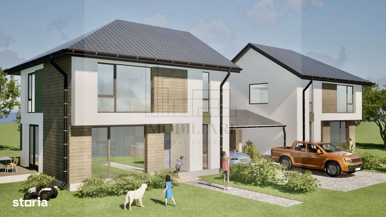 Casă cu 400 mp teren în Chinteni – ideală pentru familie, construcție-0