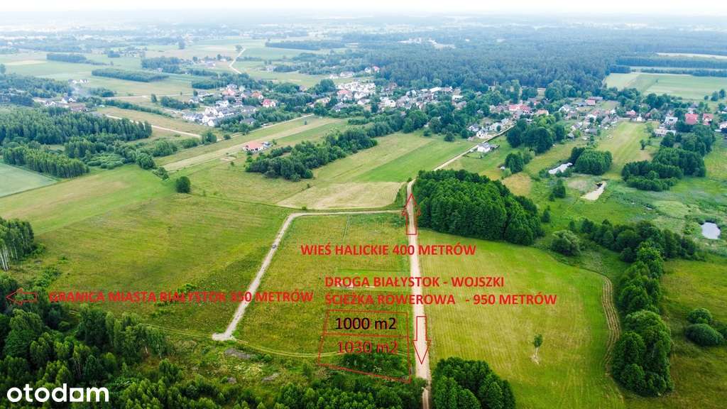2 działki na sprzedaż, Białystok, Halickie 2030 m2-5