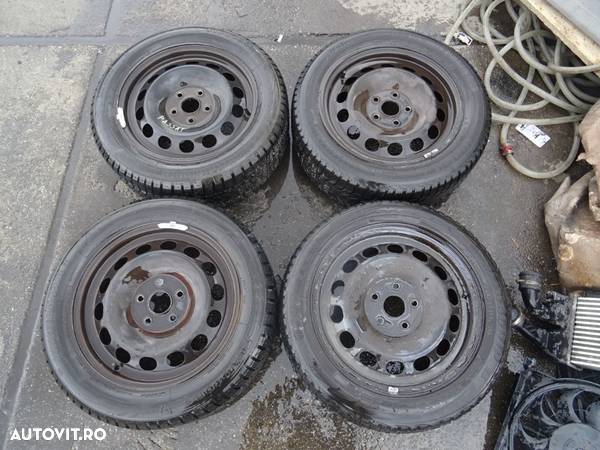 Vand Jante Tabla cu Cauciucuri M+S Volkswagen Passat 205/55 R16 din 2007 - 1