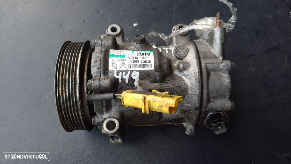 Peça - Compressor Ac Peugeot 307 / 308 / Partner / Citroen C4 / Ber